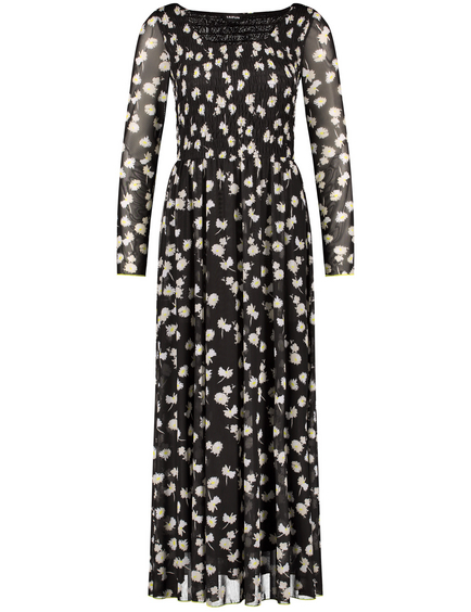 floral cotton dresses with sleeves