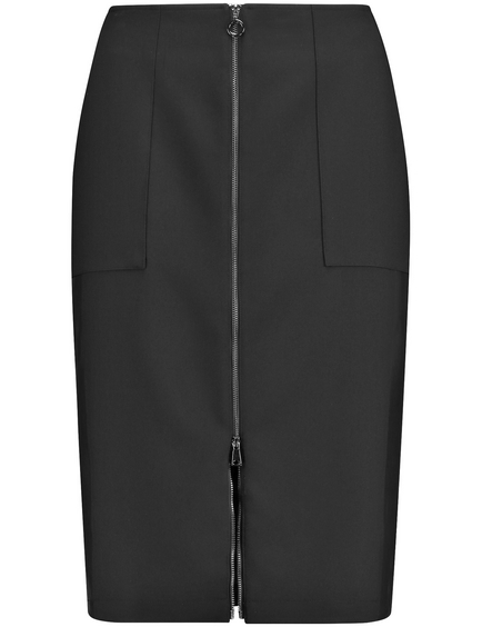 leather pleated midi skirt primark