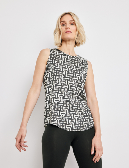 jones studio sleeveless tops