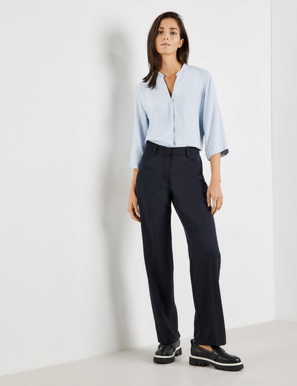 STRAIGHT FIT TROUSERS  Oyster White  ZARA India