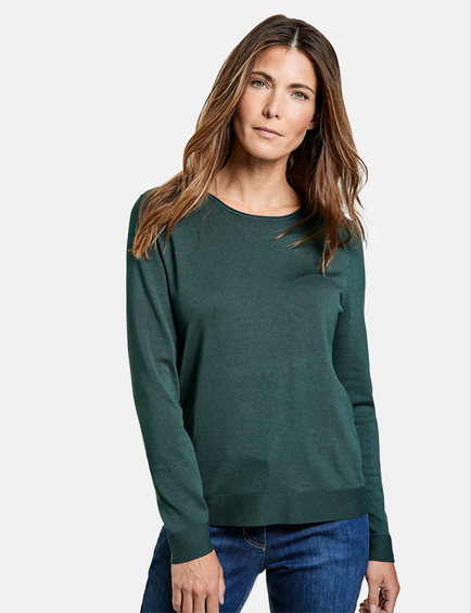 bottle green ladies jumper