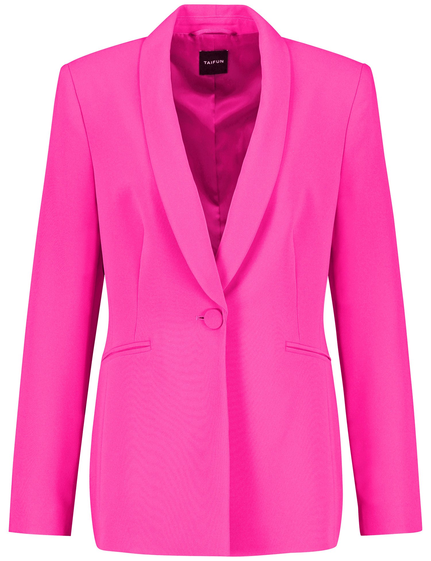 TAIFUN Damen Blazer mit Stretchkomfort 68 cm cm Pink, 34