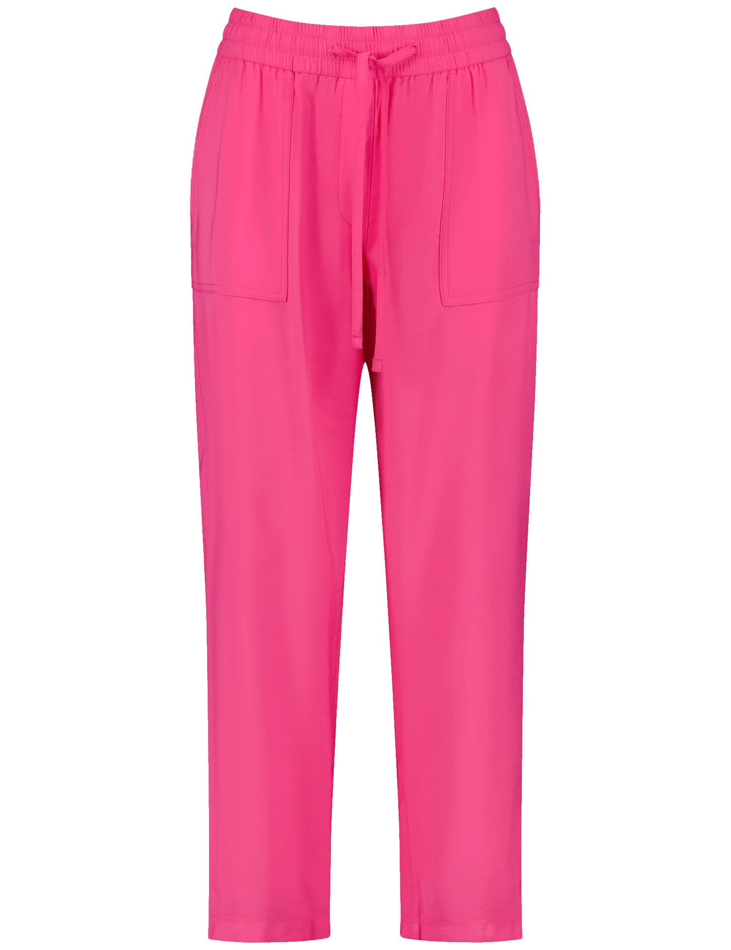 GERRY WEBER Damen Schlupfhose KIA꞉RA RELAXED FIT Viskose Mittlere Leibhöhe Pink, 42