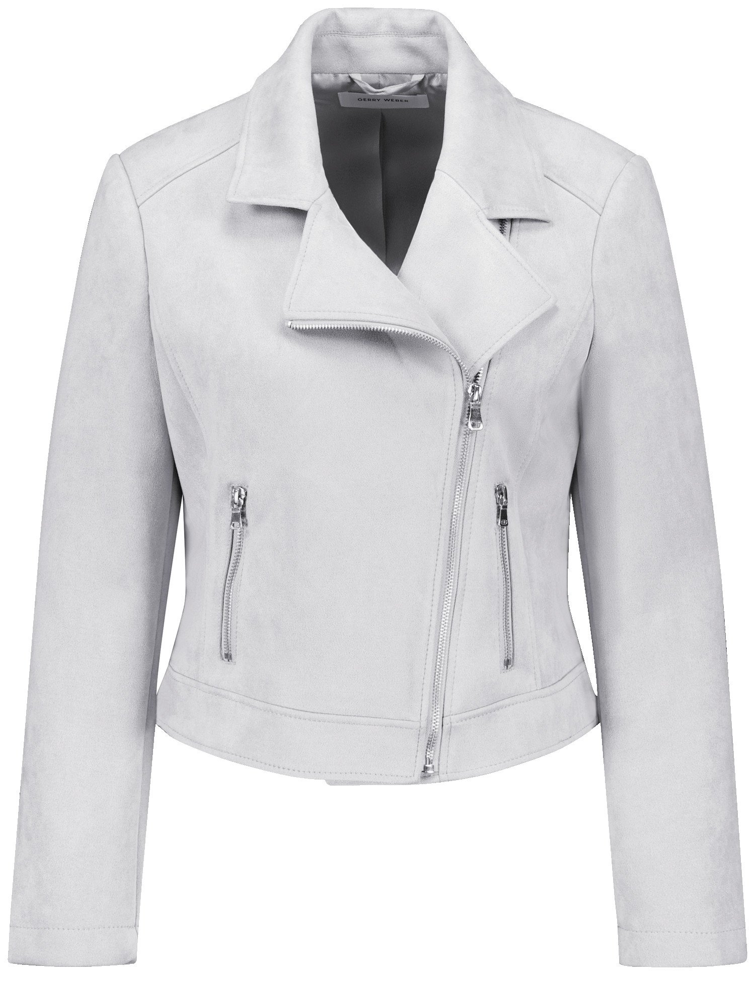 GERRY WEBER Damen Modische Blazerjacke 52 cm cm Grau, 44