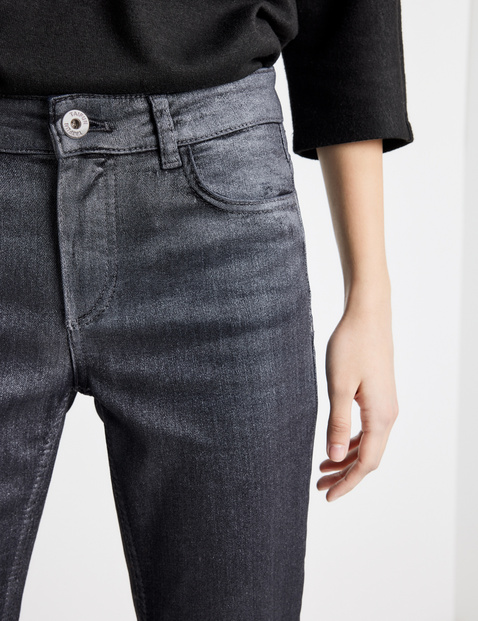Jeans mit Glitzer-Effekt Super Skinny TS