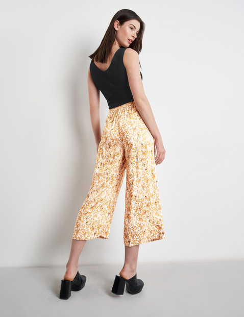 LEINWANDE Georgie Slit Trousers ブラック - カジュアルパンツ