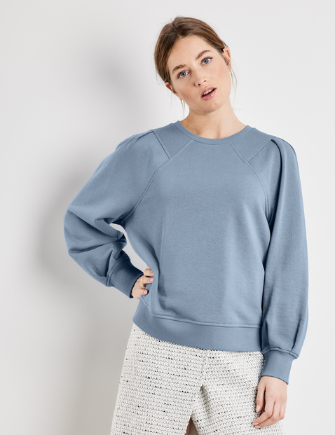 balloon sleeve pullover