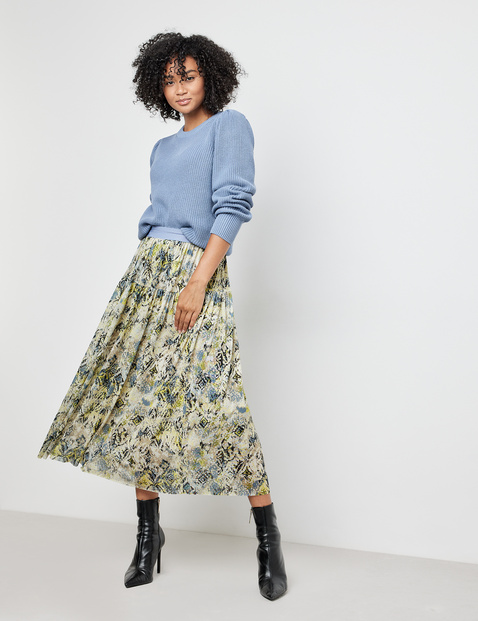 Midi rok met elastische band new arrivals