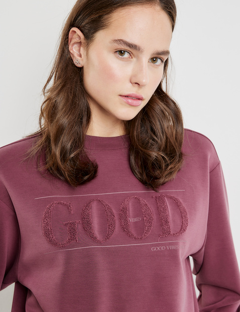 Sweatshirt mit Wording