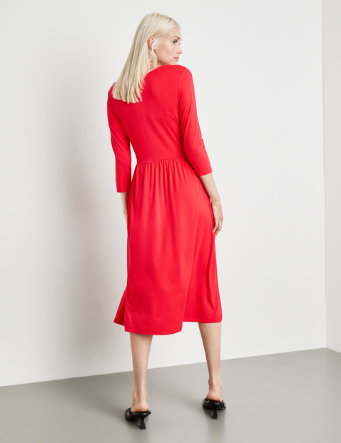 Jerseykleid mit Wickeloptik in Rot | GERRY WEBER