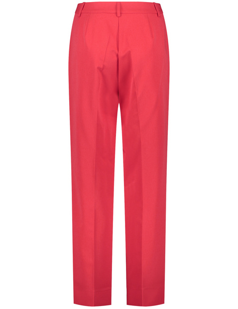 Tiza Florecer reforma Elegant trousers with a wide leg in Red | GERRY WEBER