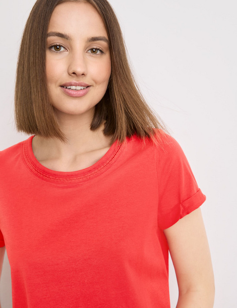 Basic T-Shirt in Rot | GERRY WEBER