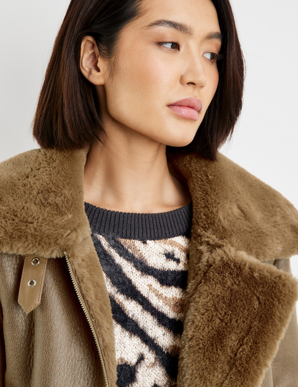 Gerry weber 2024 fur coat