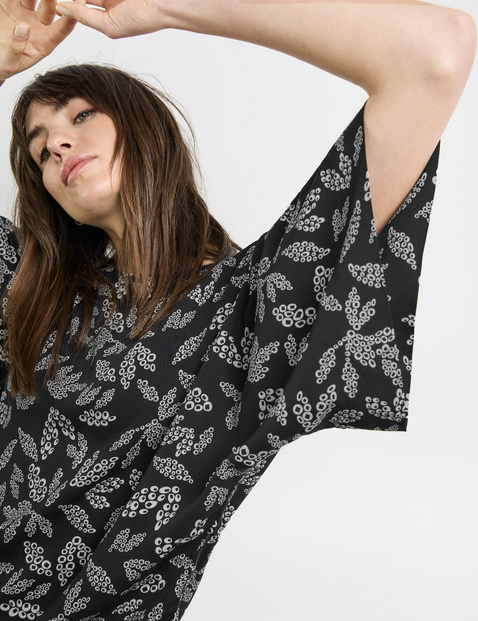 Oversized Bluse mit weitem Arm