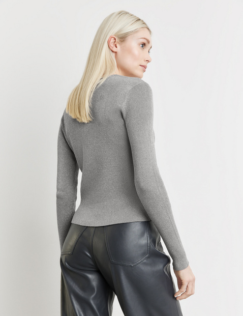 Grey 2024 glitter jumper