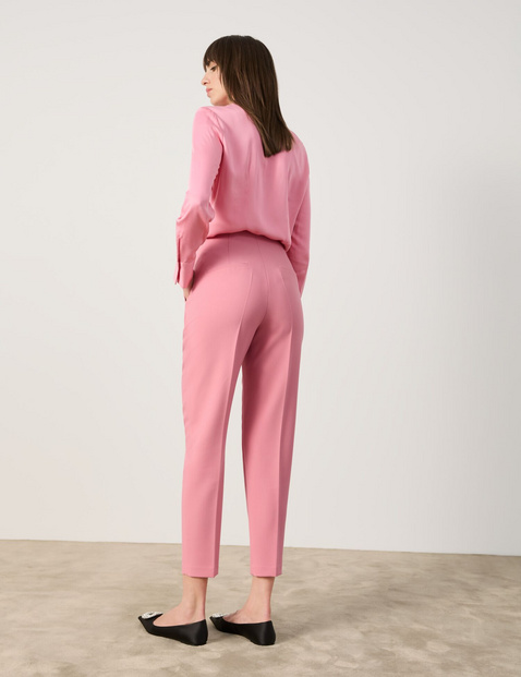 Eleganckie spodnie elastyczne o dł. 7/8 Tailored fit