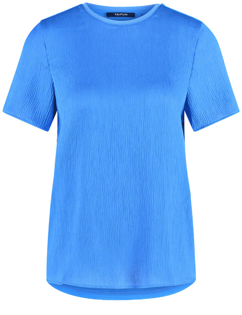 T-Shirt mit Crinkle-Effekt