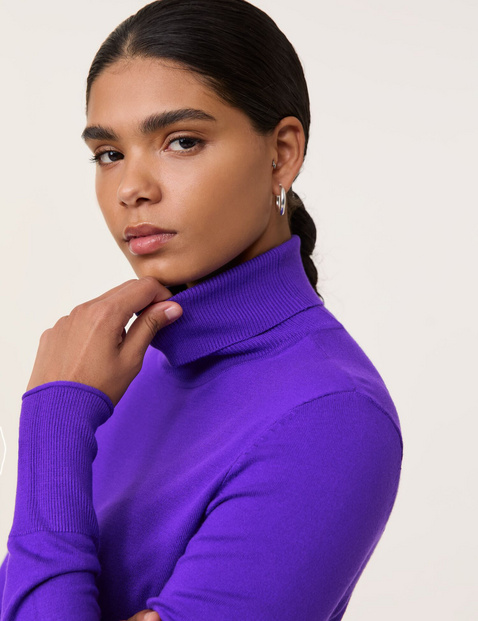 Basic trui met turtleneck