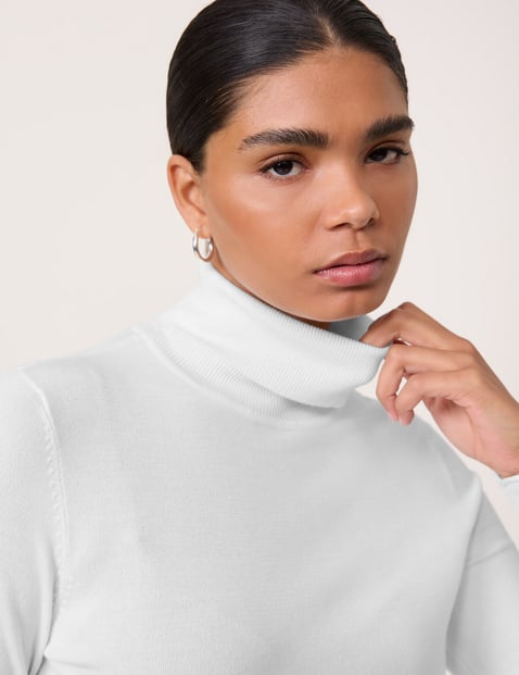 Basic trui met turtleneck