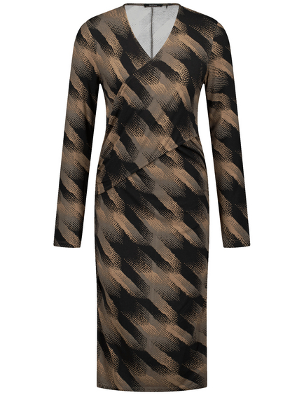 Wrap dress jersey fabric hotsell