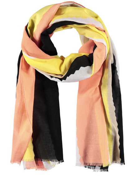 vingerafdruk Tanzania George Hanbury Sjaal van katoen-voile