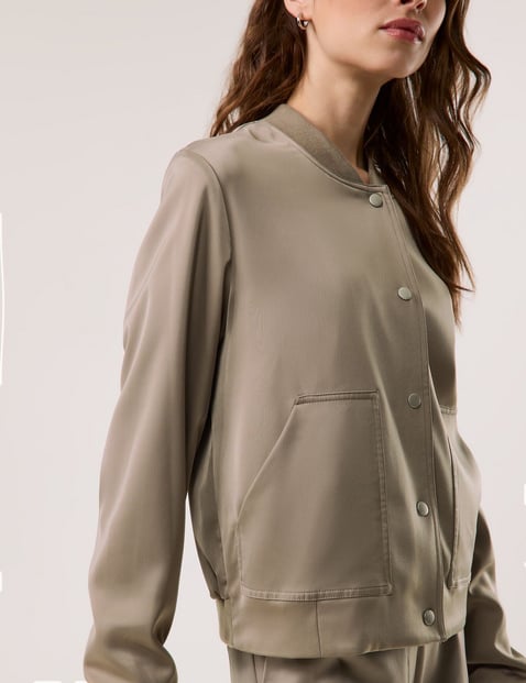 Blouson aus Satin