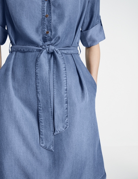 denim lyocell dress