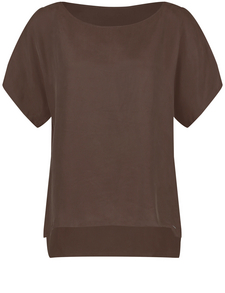 Only Maglietta da Donna T-Shirt Maniche Corte Print Shirt Casual Lace-Up Shirt