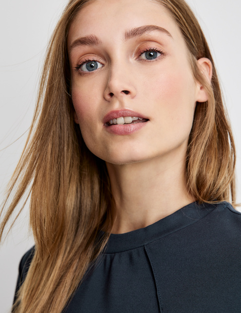 3/4 Arm Shirt mit Biesen-Details EcoVero