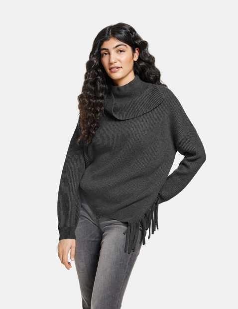 asymmetric hem jumper