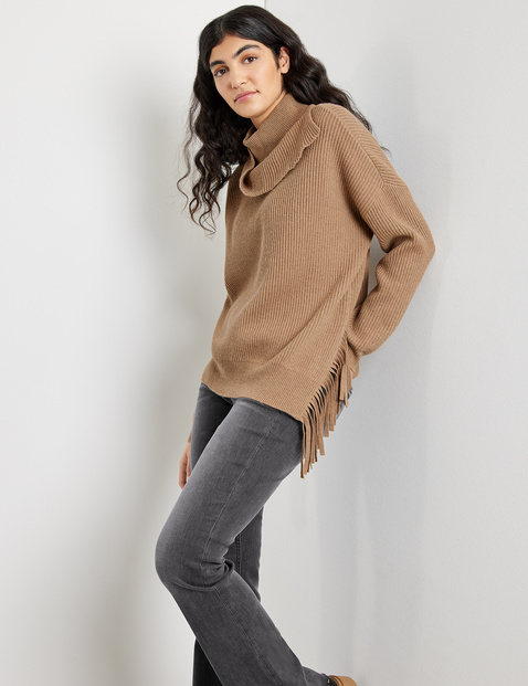 asymmetric hem jumper