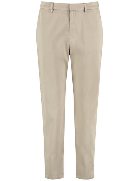 7/8-length stretch cotton chinos