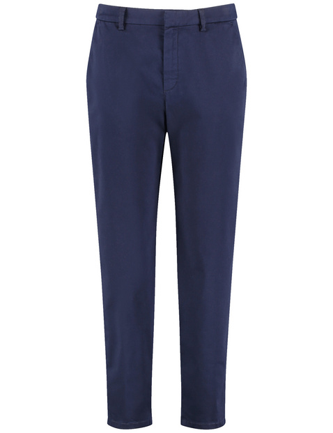 7/8-length stretch cotton chinos