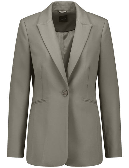 Getailleerde blazer van elegant materiaal