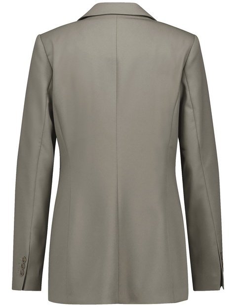 Getailleerde blazer van elegant materiaal