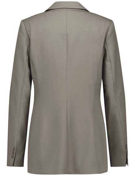 Getailleerde blazer van elegant materiaal