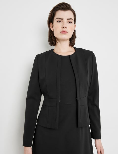 Buy Fablestreet Black Regular Fit Jacket for Women Online @ Tata CLiQ