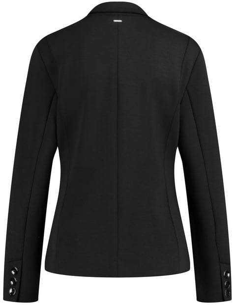 Black fitted hotsell jacket womens