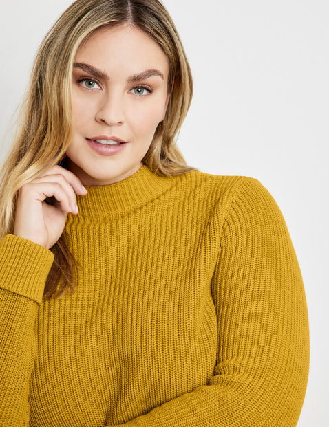Pullover aus Rippstrick