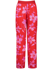 Palazzohose mit Blumen Print Carlotta