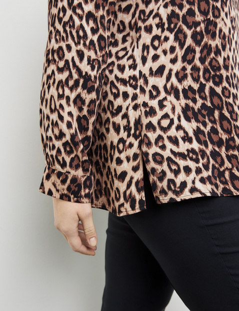 Animal print tunic