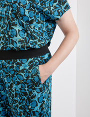 Palazzohose mit Print Carlotta