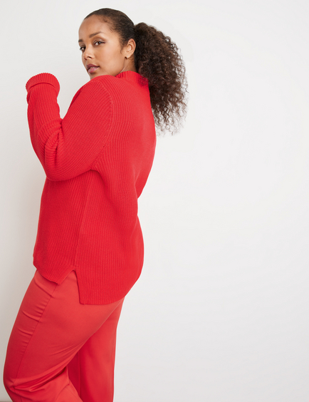 Plus size hotsell red jumper