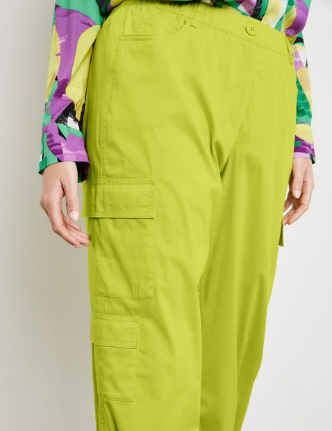 Cargo trousers in a cotton blend, Carlotta