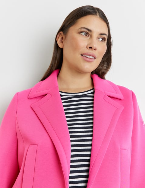 Pink short outlet coat