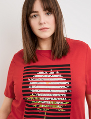 T-shirt met print op de voorkant