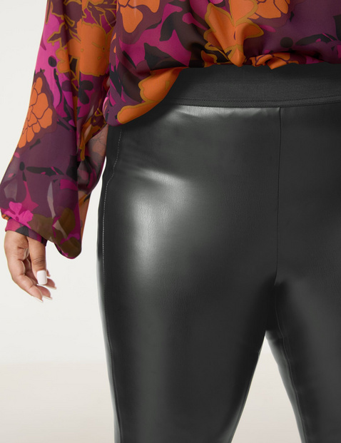 Faux leather leggings, Lucy