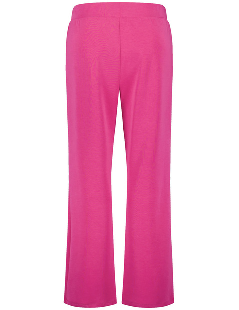Broek zonder sluiting van sandy washed sweatstof