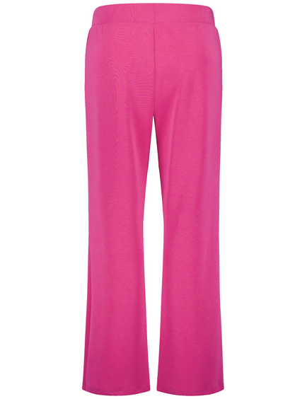 Broek zonder sluiting van sandy washed sweatstof