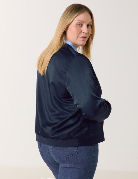 Satijnen bomberjack